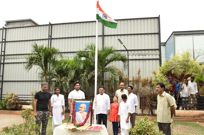 Geetha-Arts-Office-Flag-Hoisting-Photos-01