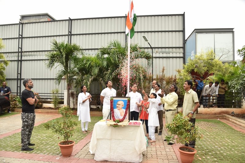 Geetha-Arts-Office-Flag-Hoisting-Photos-03