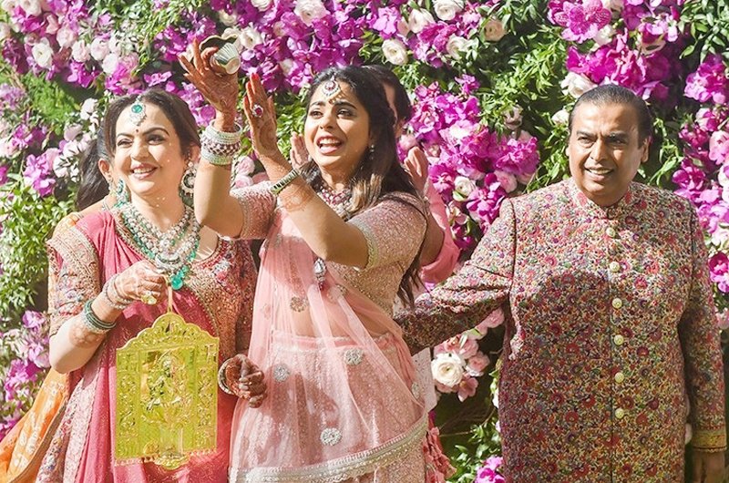 Akash Ambani and Shloka Mehta Wedding Reception