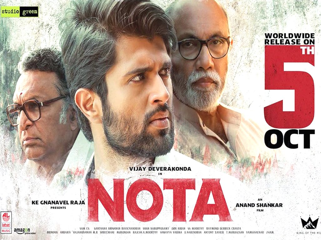 NOTA Movie Wallpapers