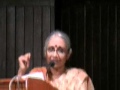 Aruna Roy, the activist and social worker of India speaks on Right to Information