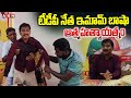 tdp leader iman basha attempts sui cide abn telugu
