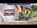 school bus got stuck between palm trees vizag