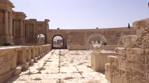 Palmyra ancient amphitheatre