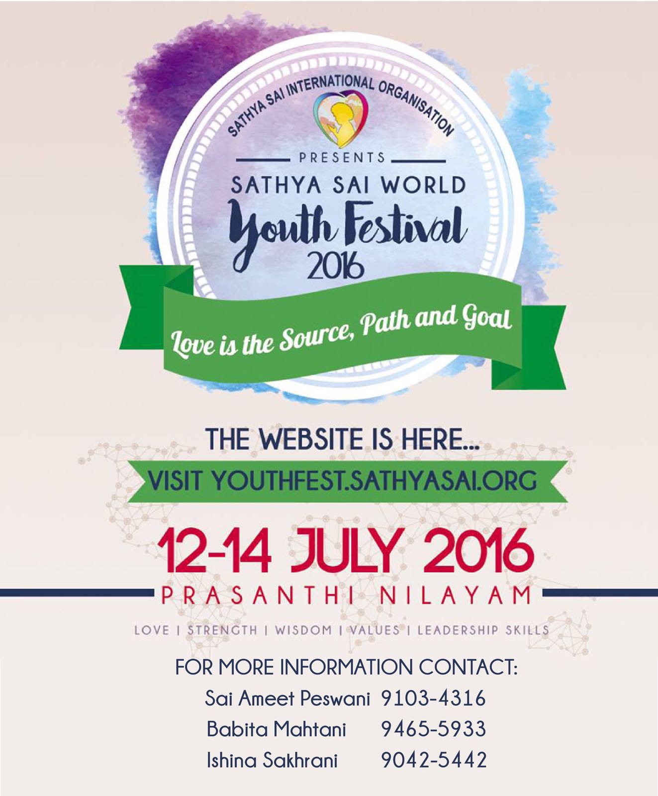 Sathya Sai World Youth Festival 2016