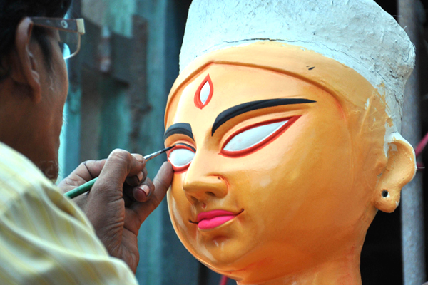 Making of Durga Idols