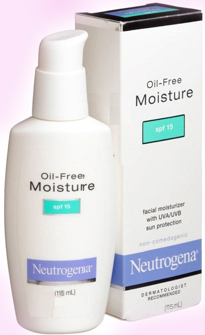 Neutrogena Oil free Moisture SPF 15