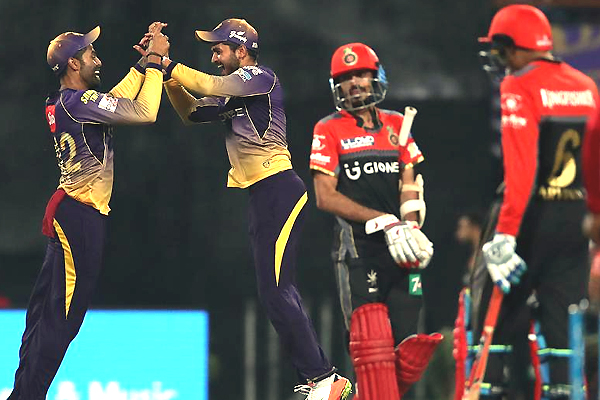 RCB vs KKR Match Photos