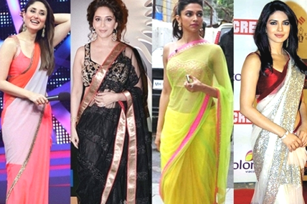 3 Different Ways of Wearing Saree to Look Slim with Perfect Thin