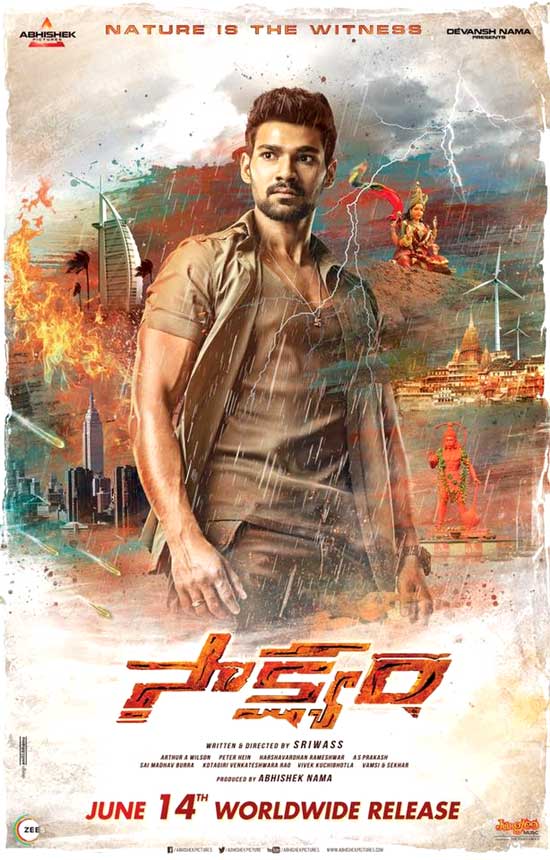 Saakshyam Movie Posters