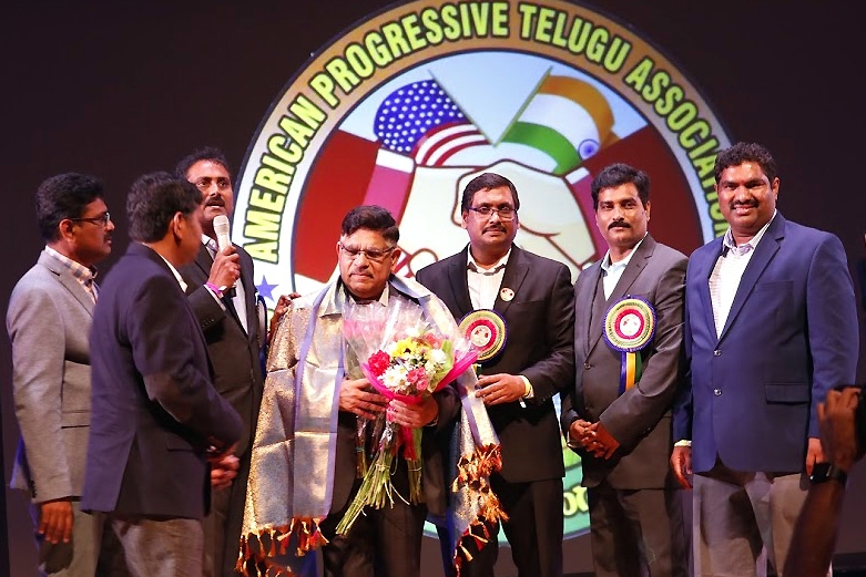 Allu Aravind Felicitated With Raghupathi Venkaiah Award Photos