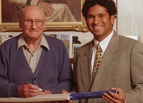 Sachin demi cricket god is 39 years younger