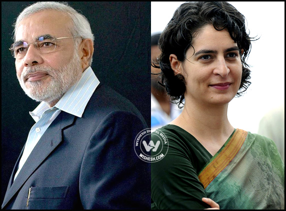 Narendra-Modi-Priyanka-Gandhi