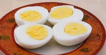 boiled eggs