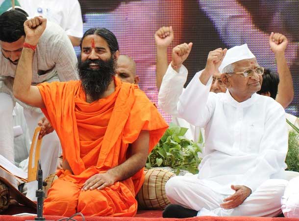 Is he a yoga guru or political leader