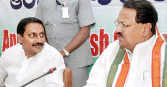 DS unhappy, angry over CM Kiran 