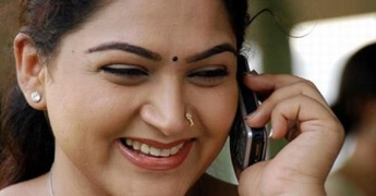 Kushboo lost hi tech gadgets in Chennai