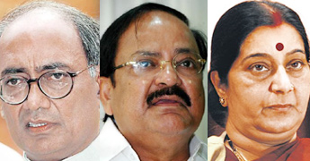 Venkaiah Naidu and Sushma Swaraj are business partners of Gali brothers