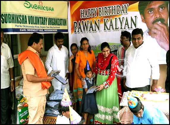 sister Madhavi conducted charity event