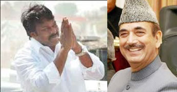 Chiru in Delhi for talks with Azad