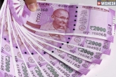 Rs 2000 notes banned, RBI, rs 2000 notes circulation to be reduced, 2000 notes