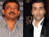 tweeting, karan johar, rgv kjo mending fences, Kjo