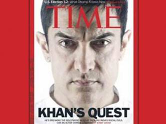Time Magazine features Aamir on the cover