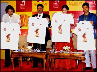 Bhaag Milkha Bhaag T-shirts gets launched