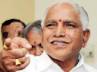 yeddyurappa loyalists, former cm, yeddyurappa challenges bjp to fire loyalist mlas, Karnataka janata party