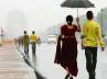 temperature, rainy morning, rainy tuesday morning in delhi, Indian meteorological department