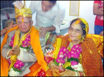 At 88, ND Tiwari ties knot