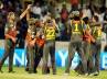 uppal stadium, Hyderabad Sunrisers, hyderabad registers first win in debut match, Pune warriors