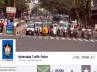 cv anand, facebook page, hyd traffic police fb page serves its purpose, Hyderabad traffic
