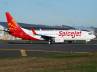 pilots, passengers, spice jets commotion in the air, Spice jet