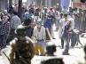 bomb, students clash, intense violence erupted allahabad university campus, Allahabad university