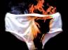 microwave, microwave, man sets house on fire to dry undergarments in microwave, Underwear