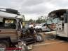 Jeep-lorry collision, tribal santha, 20 tribals injured in jeep lorry collision, Visakhapatnam district