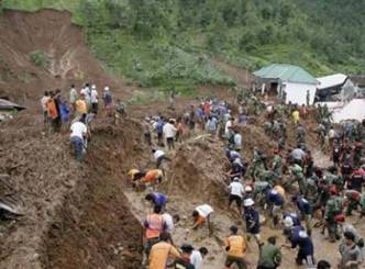 Landslides kill 12  and 14 missing in Indonesia... 