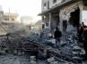 syria crisis., dead, rocket slammed aleppo building causing many casualties, Bashar al assad