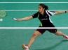 Malaysian Super Series badminton championship, Saina Nehwal, saina to face china in the semis at malaysian opens shuttle, Li wang