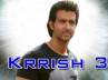 dhoom3, hritik roshan, krissh 3 goes for a regular promotion, Krissh