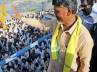 chandrababu naidu vastunna meekosam, babu or chiranjeevi, babu blows his own trumpet, Tdp padayatra