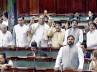 T issue in Lok Sabha, T issue in Lok Sabha, t issue rocks lok sabha, House adjourned