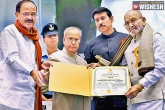Sonam Kapoor, President Pranab Mukherjee, president confers 64th national film awards dadasaheb phalke award winner felicitated, Dada