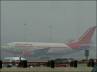 flights diverted in delhi, jet airways flight to abu dhabi diverted., delhi fogged out, South delhi