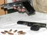 Shahid Hossain, Government Railway Police, two held in possession of arms, Shahid hossain