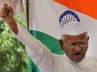 Anti-corruption crusader, Anna Hazare, anna hazare announces lokpal combat on government, Jail bharo campaign