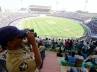 hyderabad bomb blasts, heightened security, ind vs aus at rajiv gandhi international stadium in pics, Hyderabad twin blasts