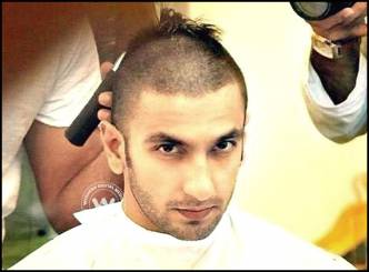 Ranveer Singh goes bald