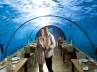 maldives, maldivian cuisine, underwater wonder in maldives, Underwater restaurant